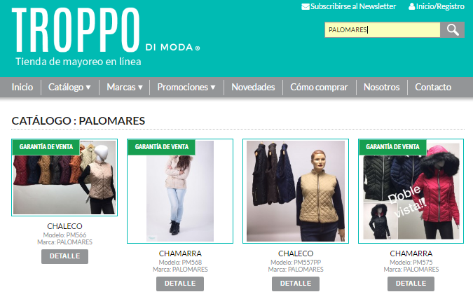 catalogo de ropa