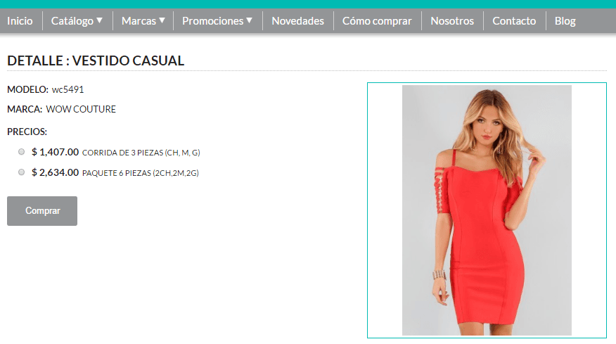 catalogo de ropa