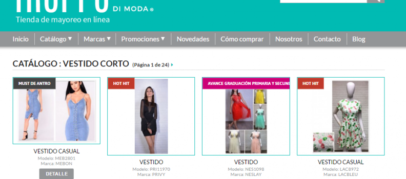 ¿Quieres ofrecer tu catálogo de ropa? Un blog es una excelente idea