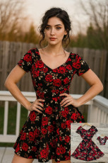 VESTIDO CORTO