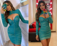 VESTIDO CORTO