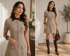 VESTIDO CORTO